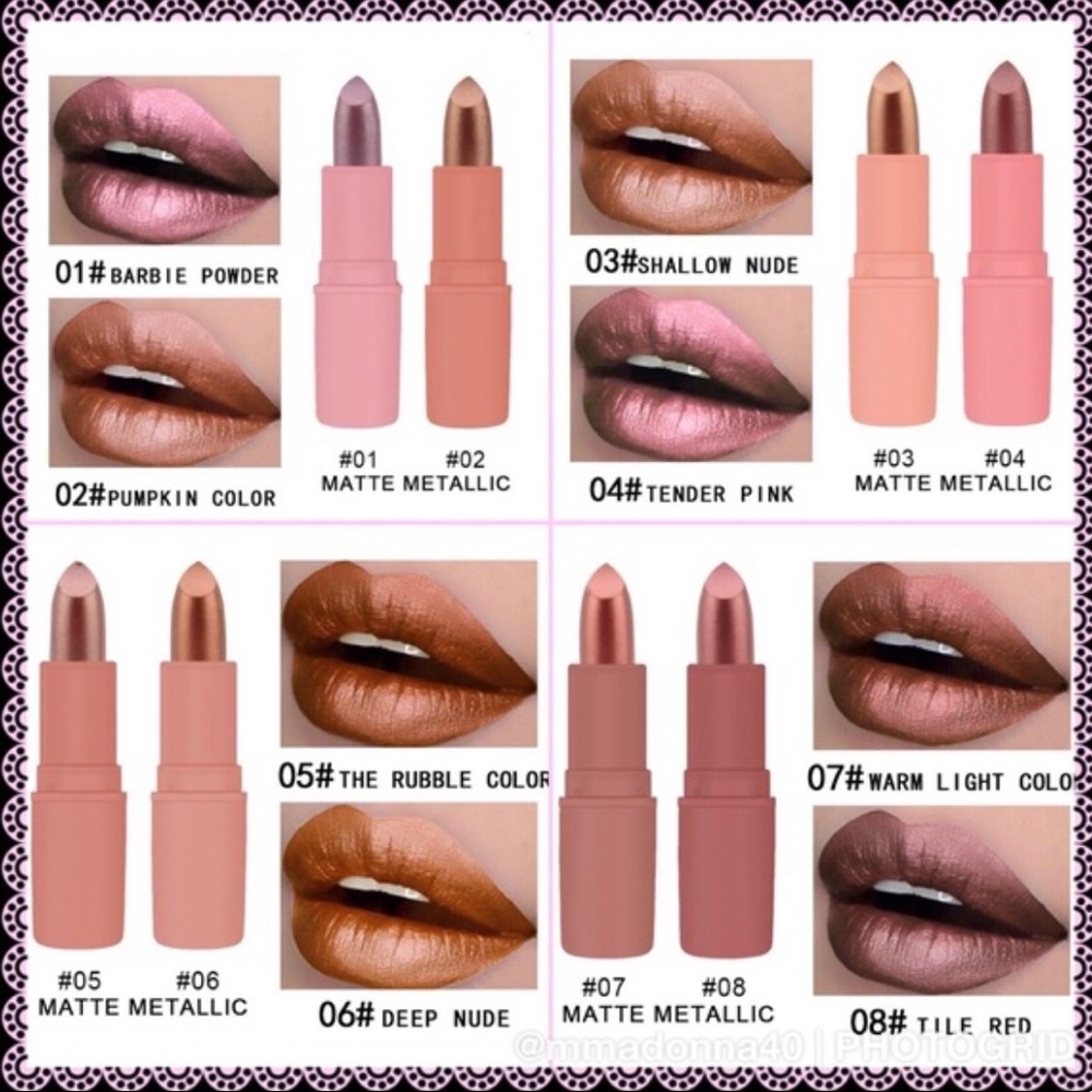 NEW #01 "Barbie Pink" Creamy Lasting Lipstick - Picture 4 of 10